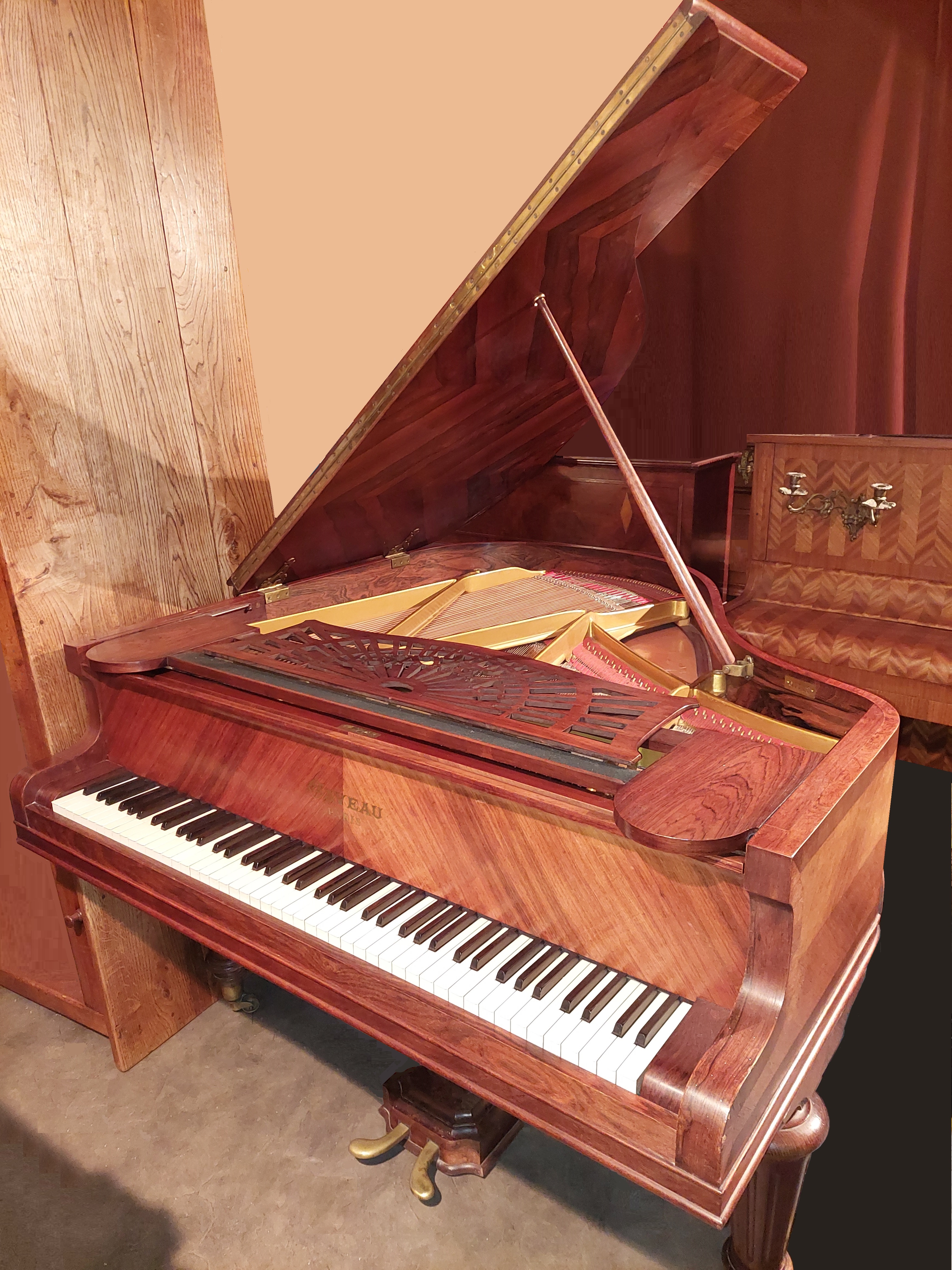 Piano quart de queue Gaveau de 1925 - Très bon état sur Zic Ethic